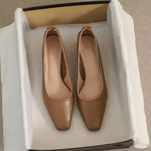 Low Heel Point Shoes for Women