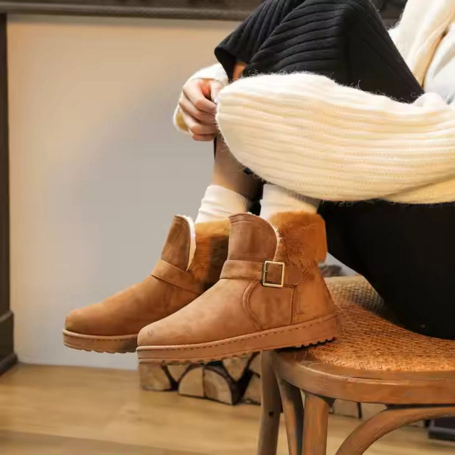 Faux Fur Boots 1