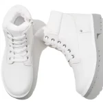 2025 Light Weight Warm Ankle Boots for men and women, featuring faux fur lining, thick soles, and lace-up fronts—ideal as winter mountain snow boots. Available for wholesale and OEM ODM customization.