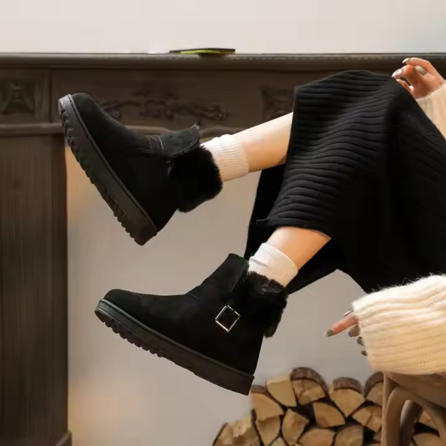 Warm Comfort Suede Boots 1